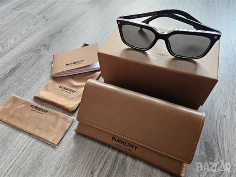 Burberry BE4337 Carnaby 56 Dark Grey & Black .